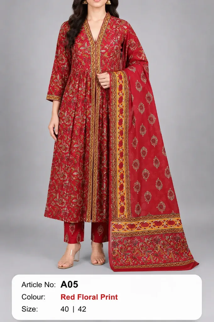 A Line Kurtha set A05