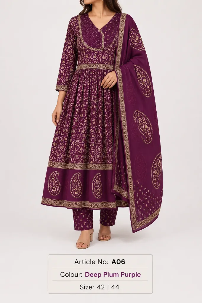 Umbrella Kurtha Set A06