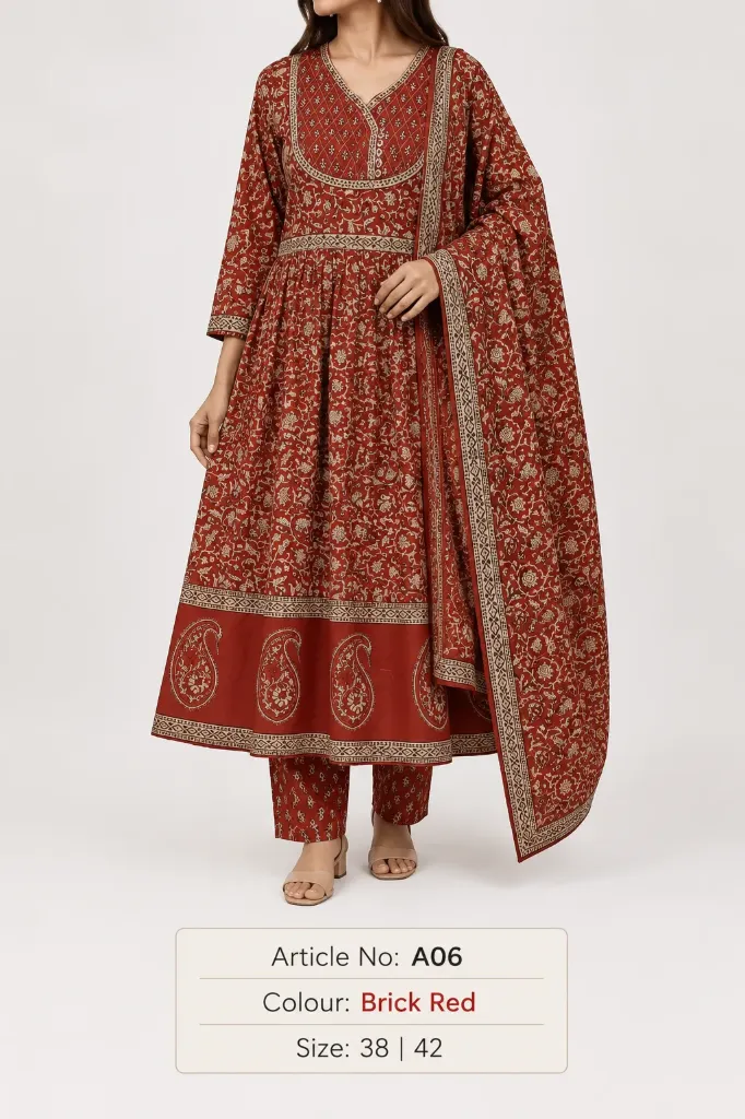 Umbrella Kurtha Set A06
