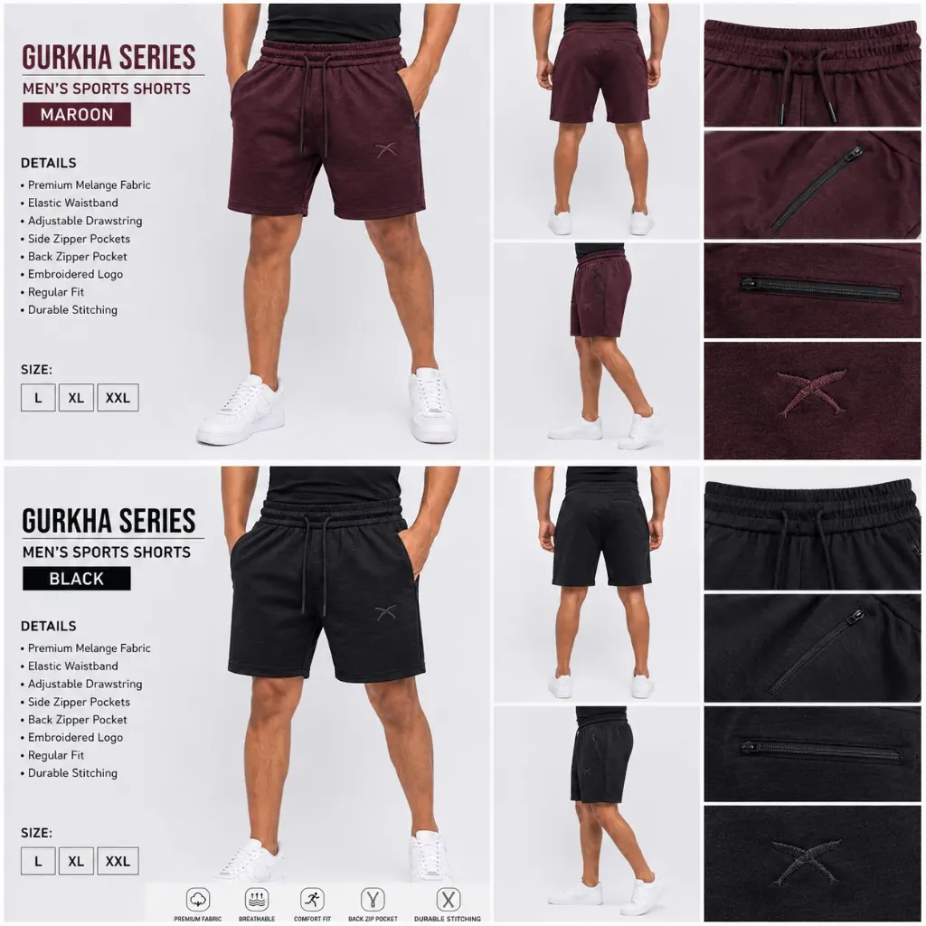 Gorkha Cotton shorts 015