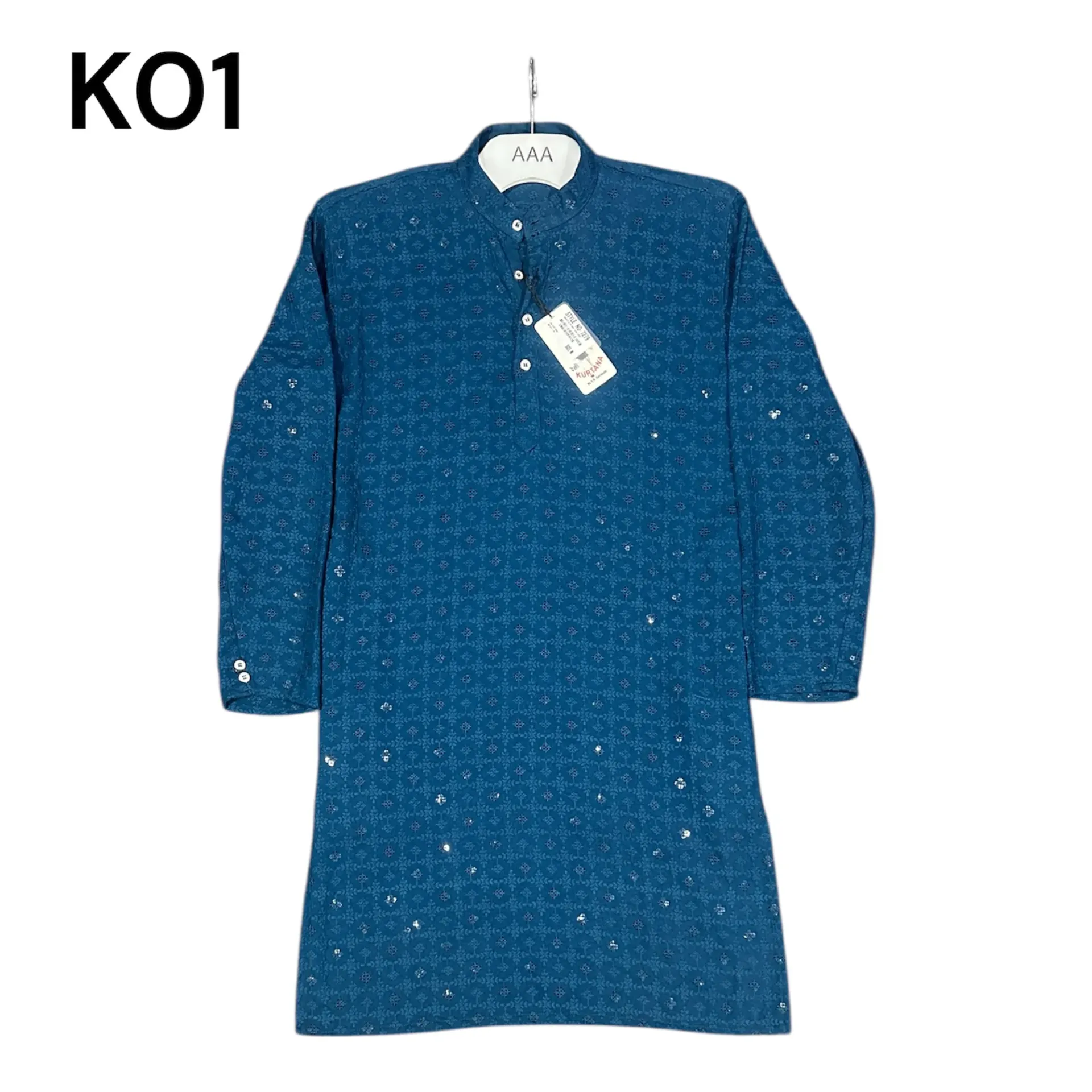 [K01] K01 gents Kurtha blue