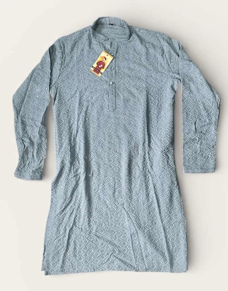 k02 sky blue kurtha